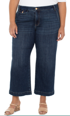 Stride Wide Leg Trouser Denim