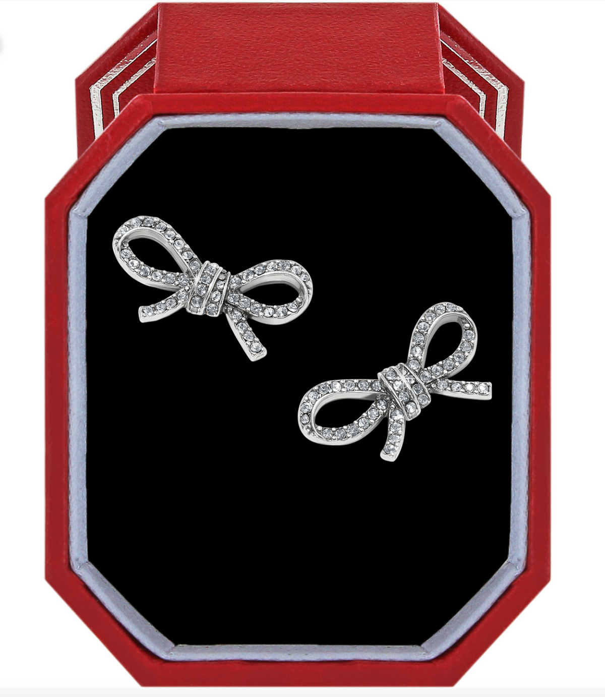 Illumina Bow Post Earrings Gift Box