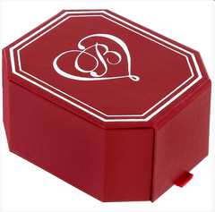 Illumina Celeste Heart Post Earrings Gift Box