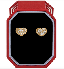 Illumina Celeste Heart Post Earrings Gift Box
