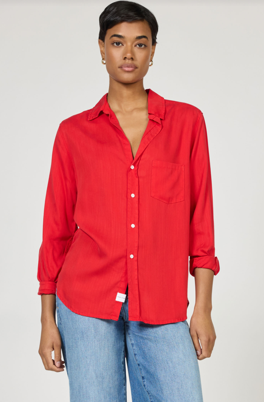 Galina Button Up Top