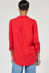 Galina Button Up Top
