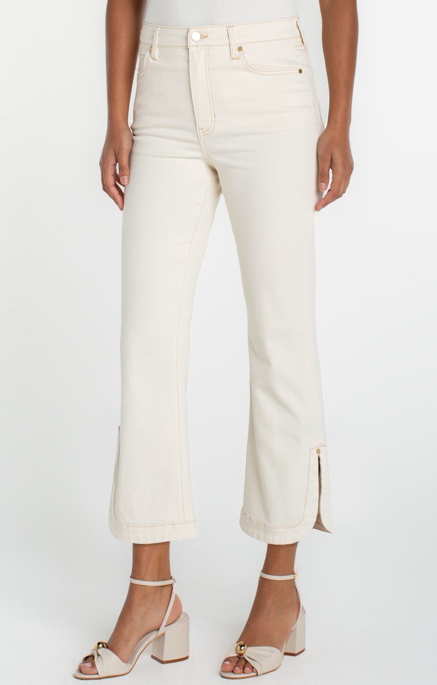 HR Hannah Crop Flare Tulip Hem 25 1/2' in