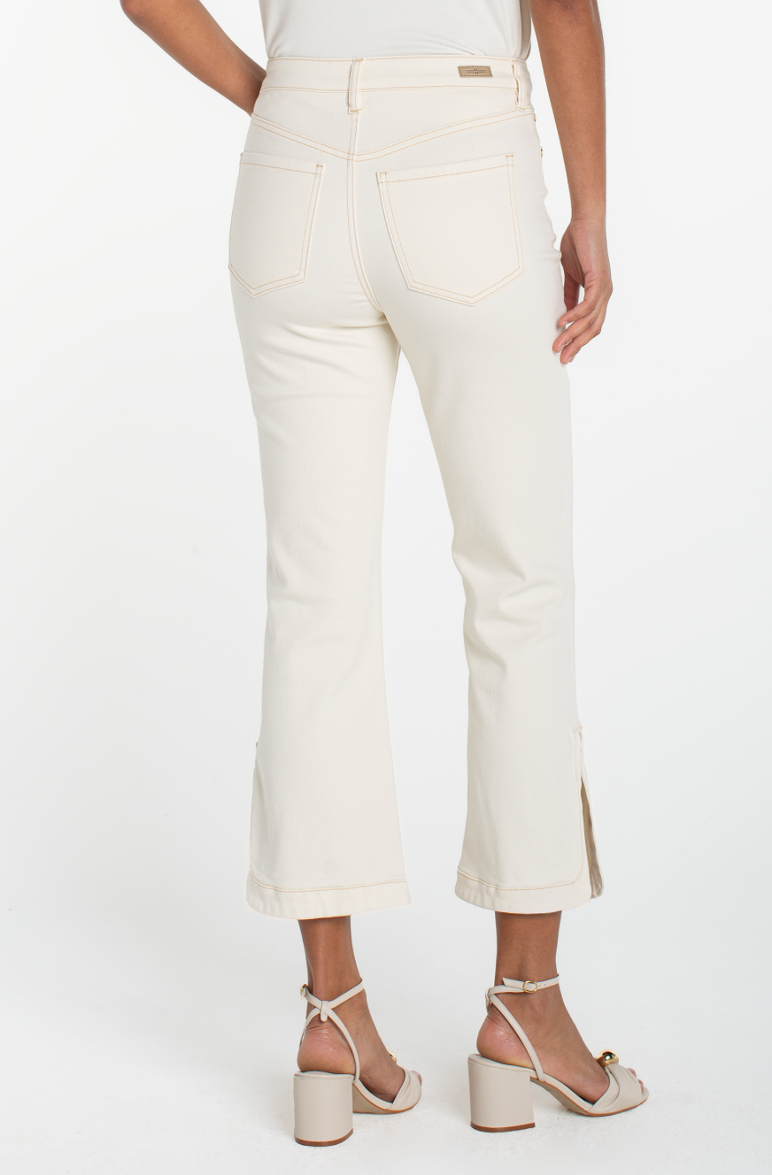 HR Hannah Crop Flare Tulip Hem 25 1/2' in
