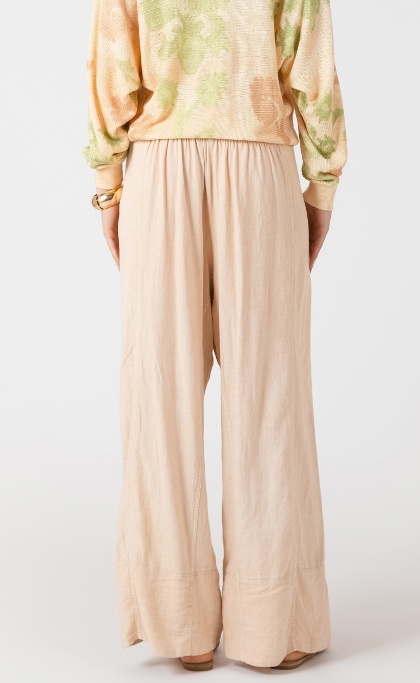 Wide Leg Linen Pant