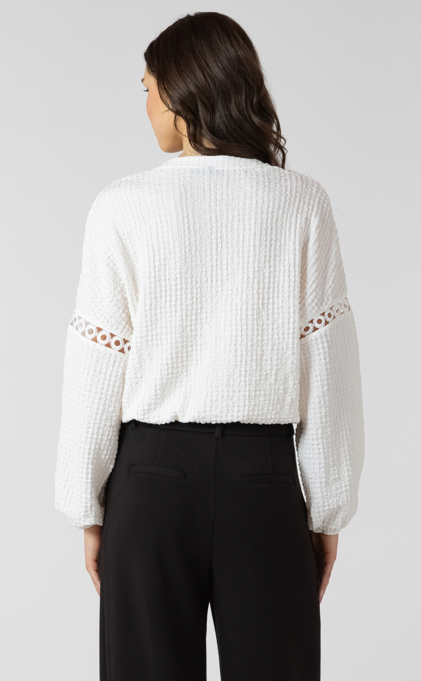 Lace Textured Blouse