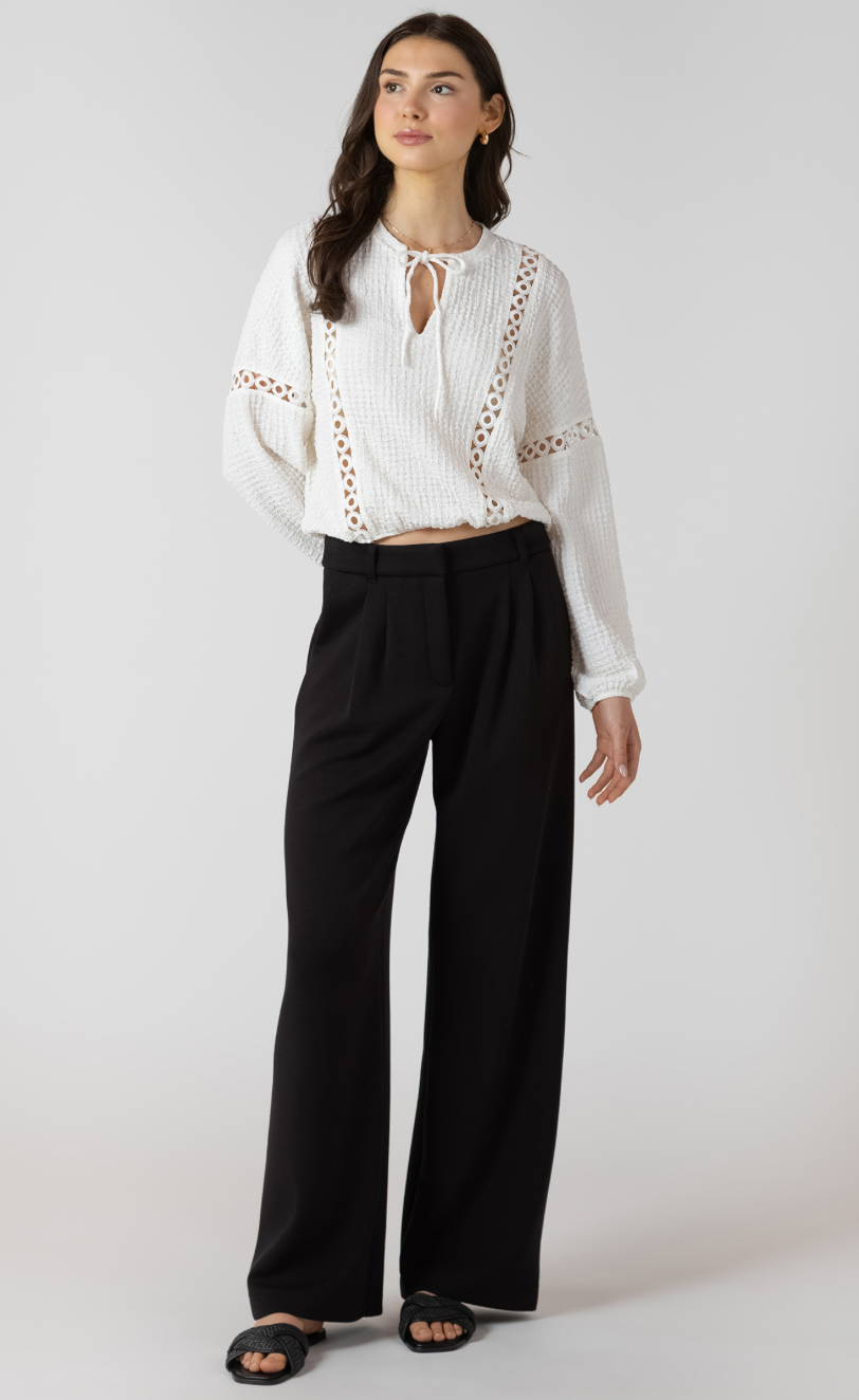 Lace Textured Blouse