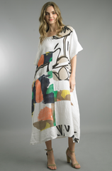 Short Sleeve Maxi Dress