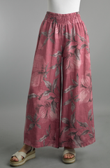 Wide Leg Linen Pant