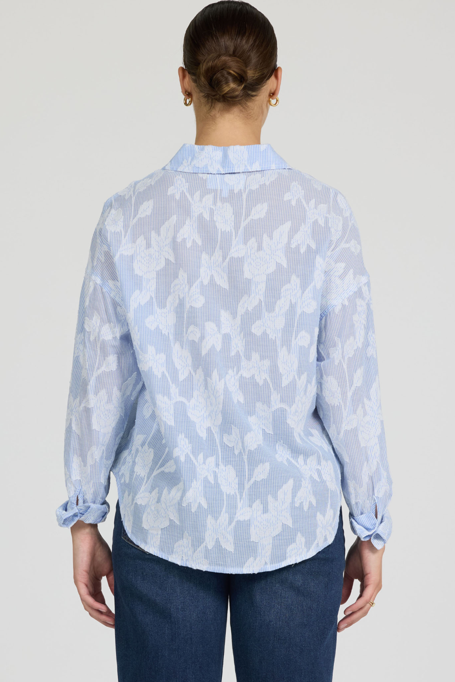 Adrianna Burnout Floral