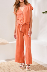 Tie Front Button Down