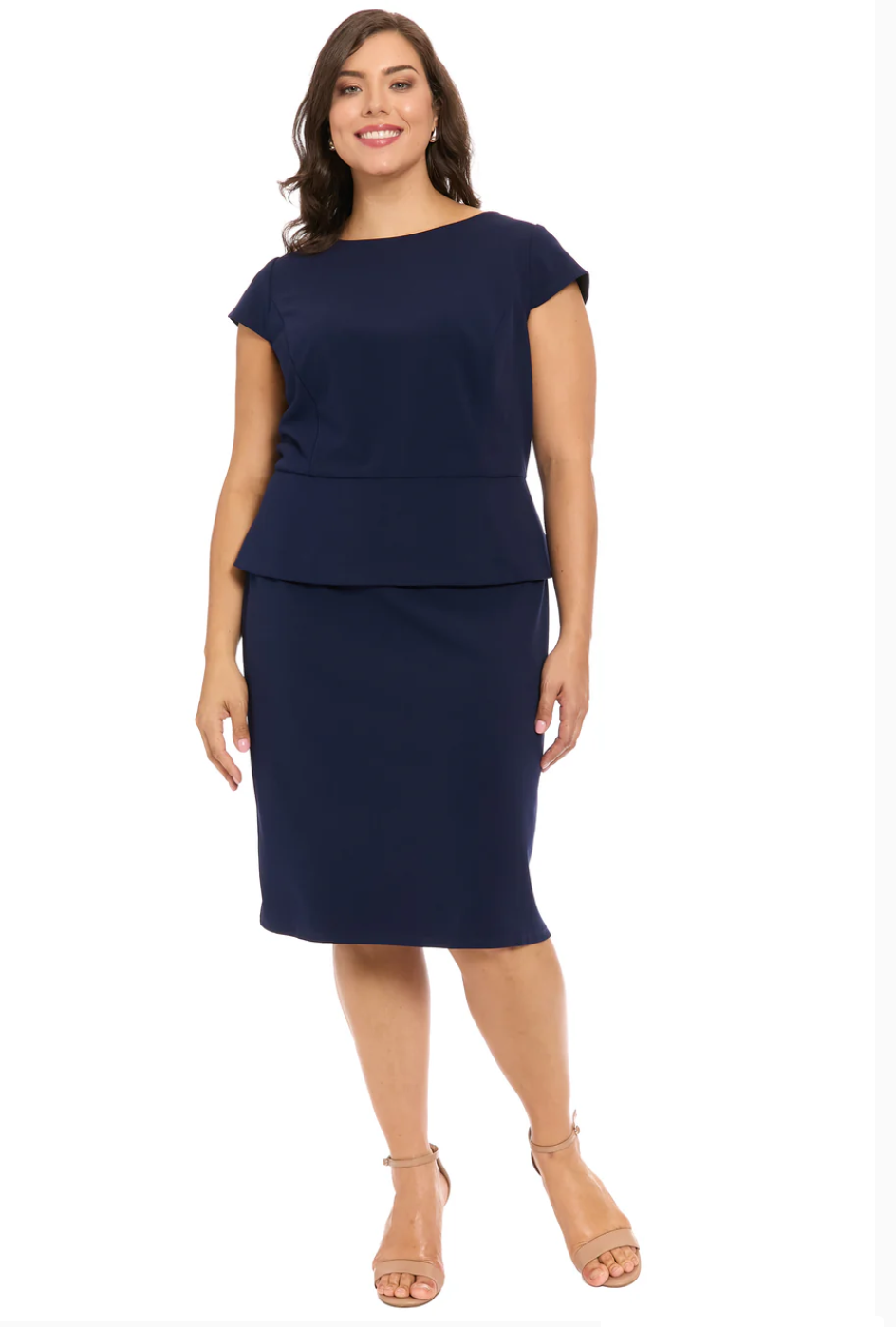 Peplum Sheath Dress