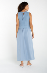 Sleeveless Tie Back Sweater Dress