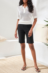 FLATTEN IT® Pull On Bermuda Shorts