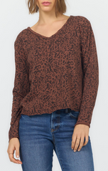 Vanya L/S Vneck Tee