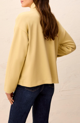 Zip Front Coat w/ Pockets