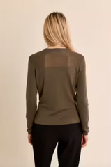 Sparkle Shoulder L/S Sweater