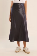 Woven Midi Skirt