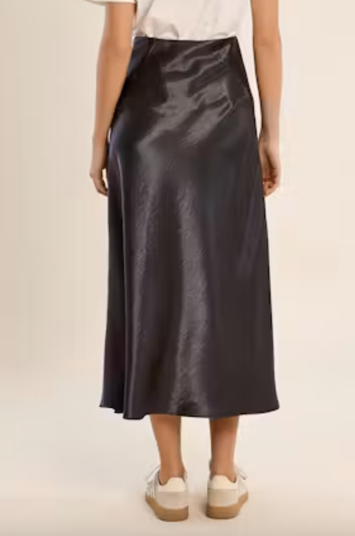 Woven Midi Skirt