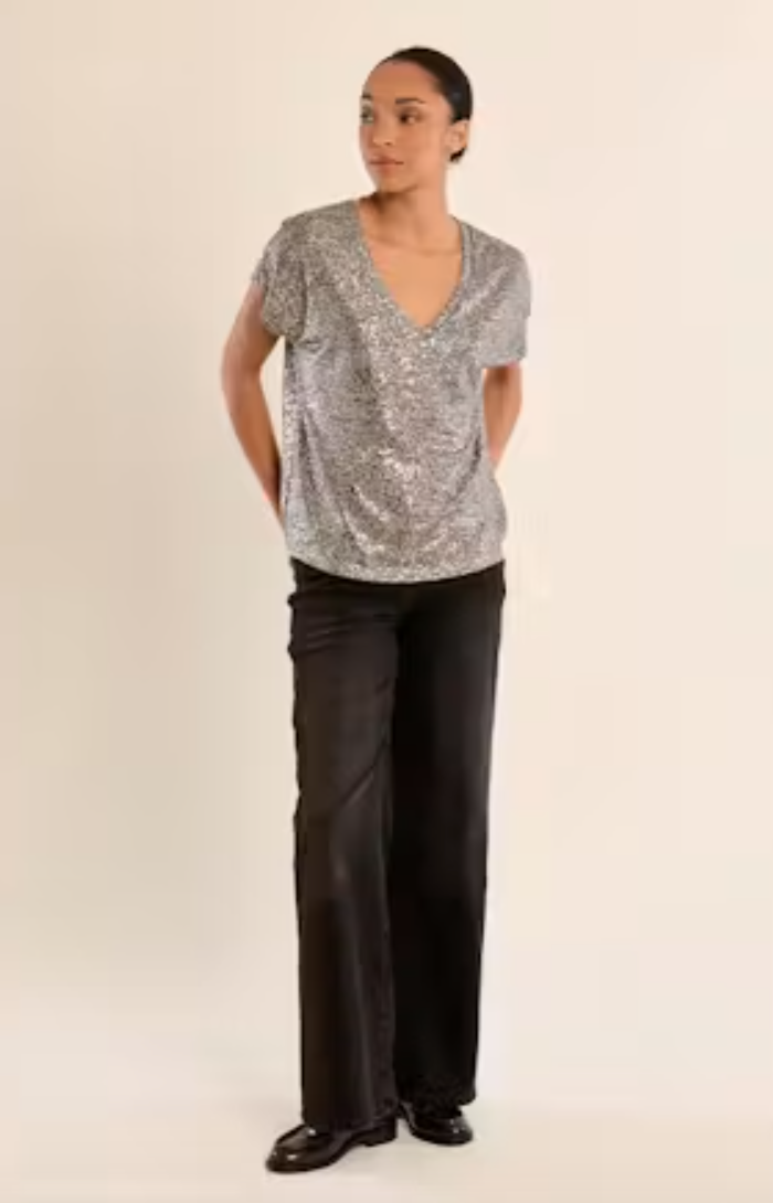 Vneck Short Sleeve Tee