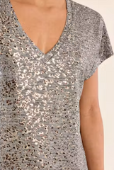 Vneck Short Sleeve Tee