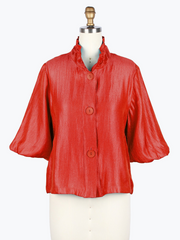 Button Down Collared Jacket