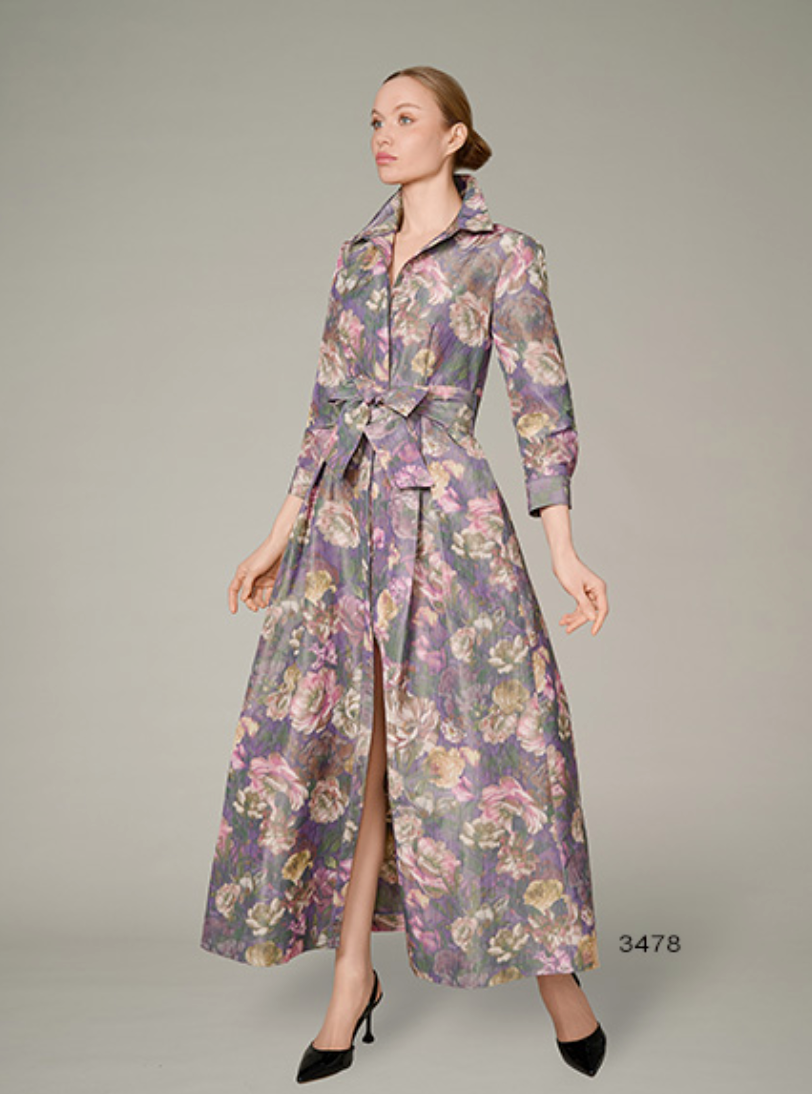 Chine Shirt Dress