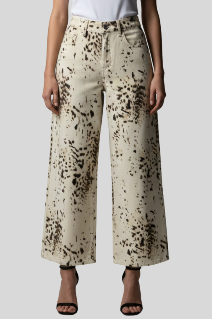 Dalmatian Splatter Patterned Pant