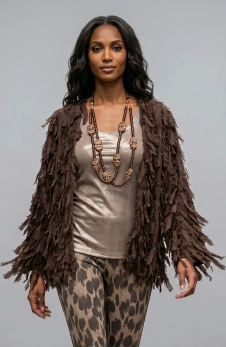 Tatum Fringe Jacket