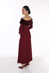 Claire Fur Dress