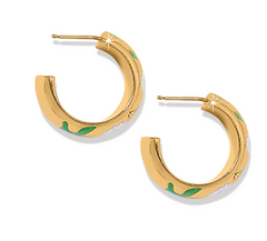 Brighton Reverie Flower Hoop Earrings