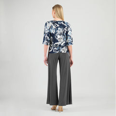 3/4 Sleeve Side Tie Top