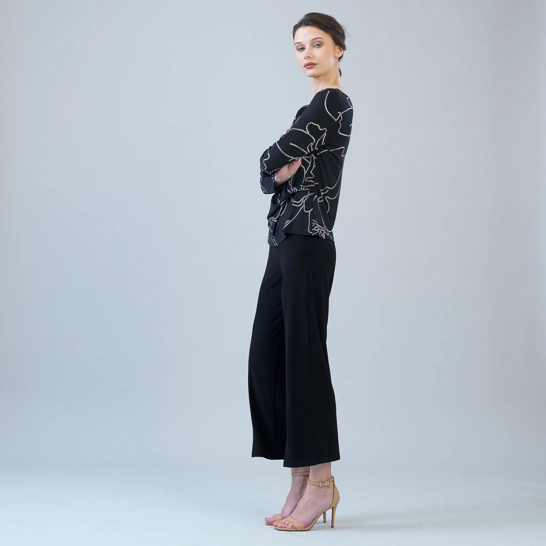 Floral Starlight Side Twist Top