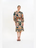 Maggy Printed Dress w/ Belt