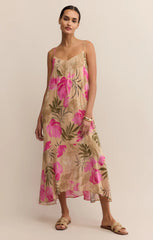 Benson Tropical Midi Dress