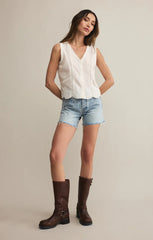 Tomi Embroidered Tank