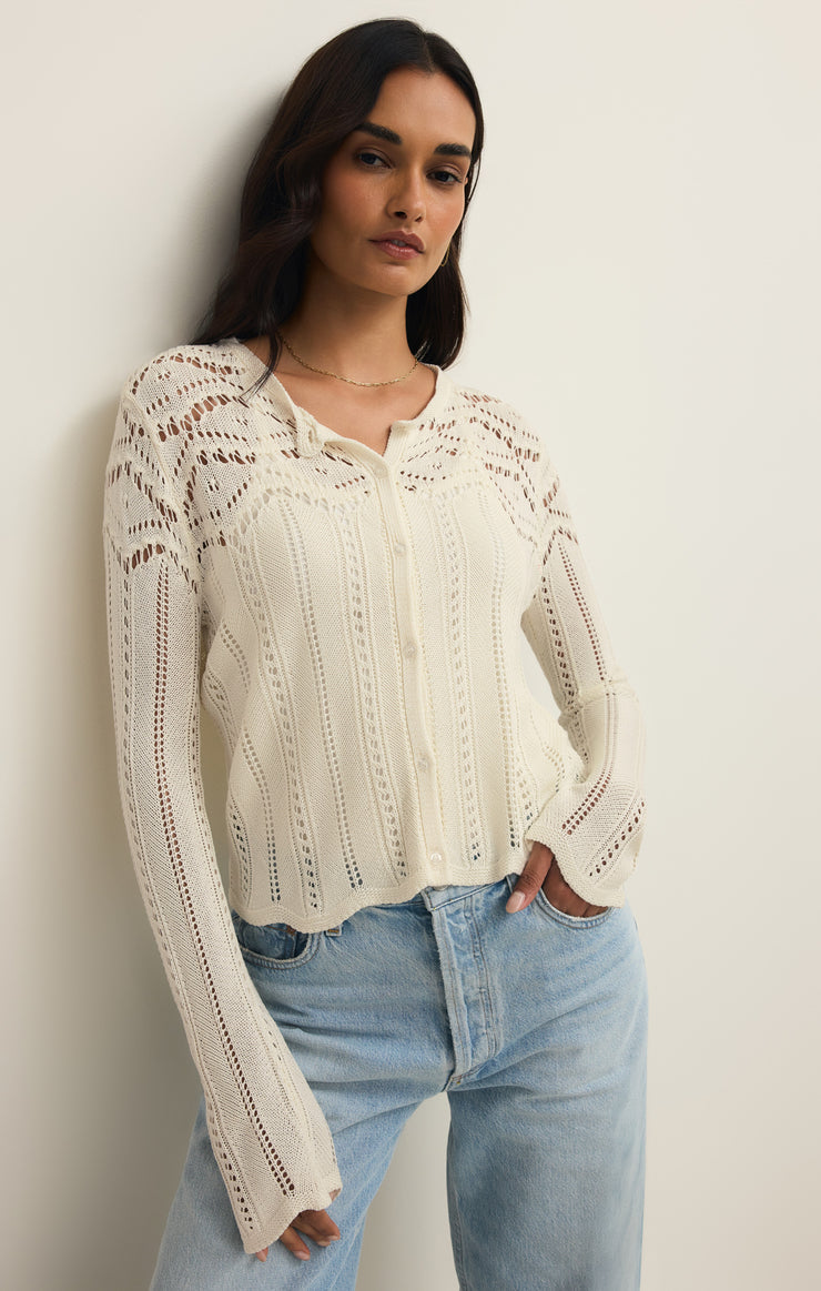 Alycia Crochet Sweater