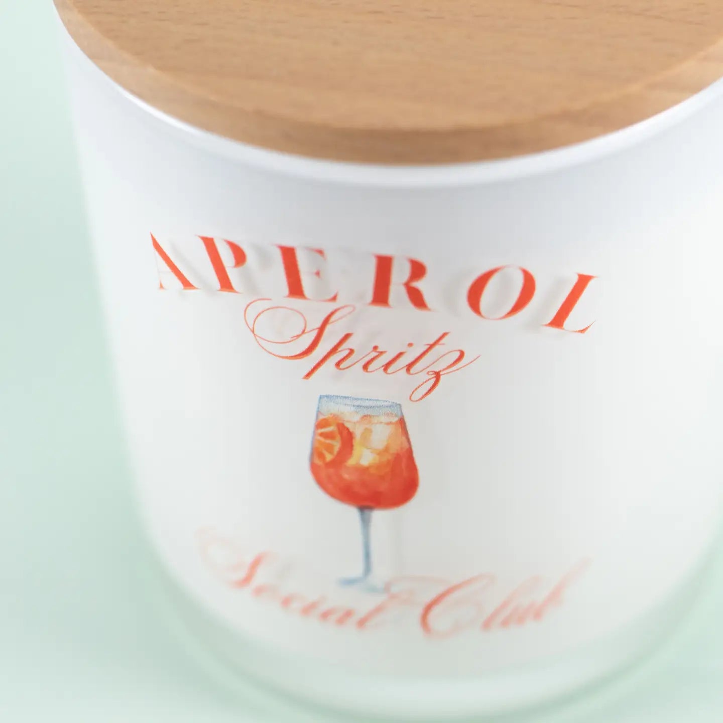 Aperol Spritz Soy Candle