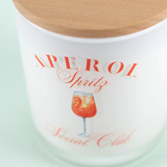 Aperol Spritz Soy Candle