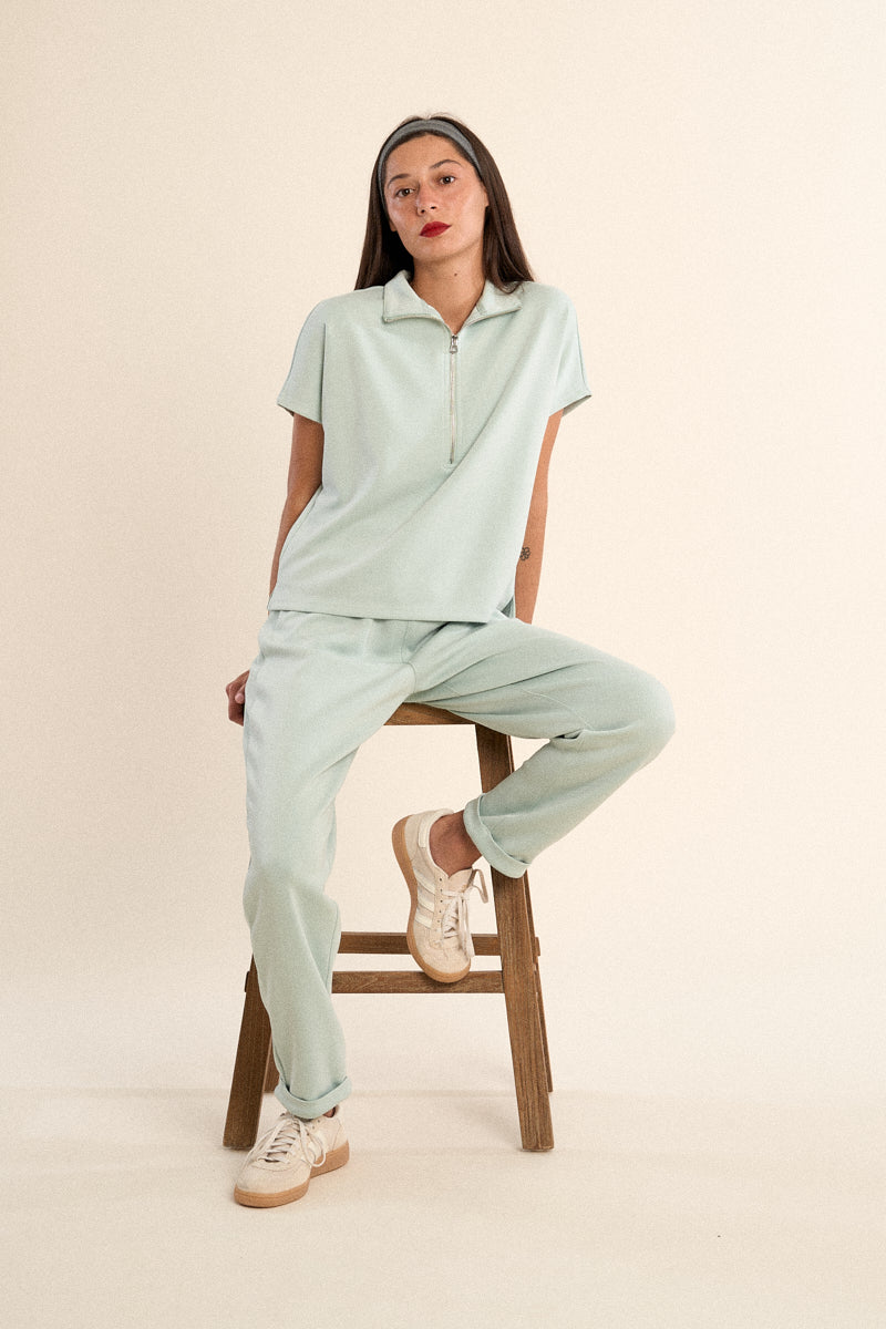 Gala Short Sleeve Half Zip