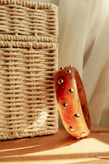 Gold Stud Bangle