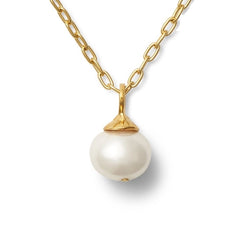 Baby Pebble Pearl Pendant