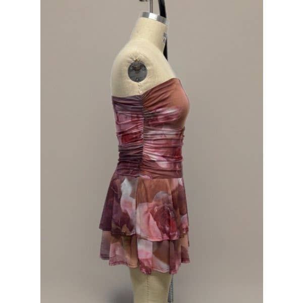 Floral Tiered Dress