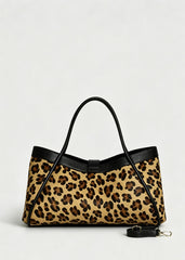 Genuine Calf Hair Togo Leather Bag
