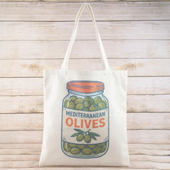 Olive Canvas Tote