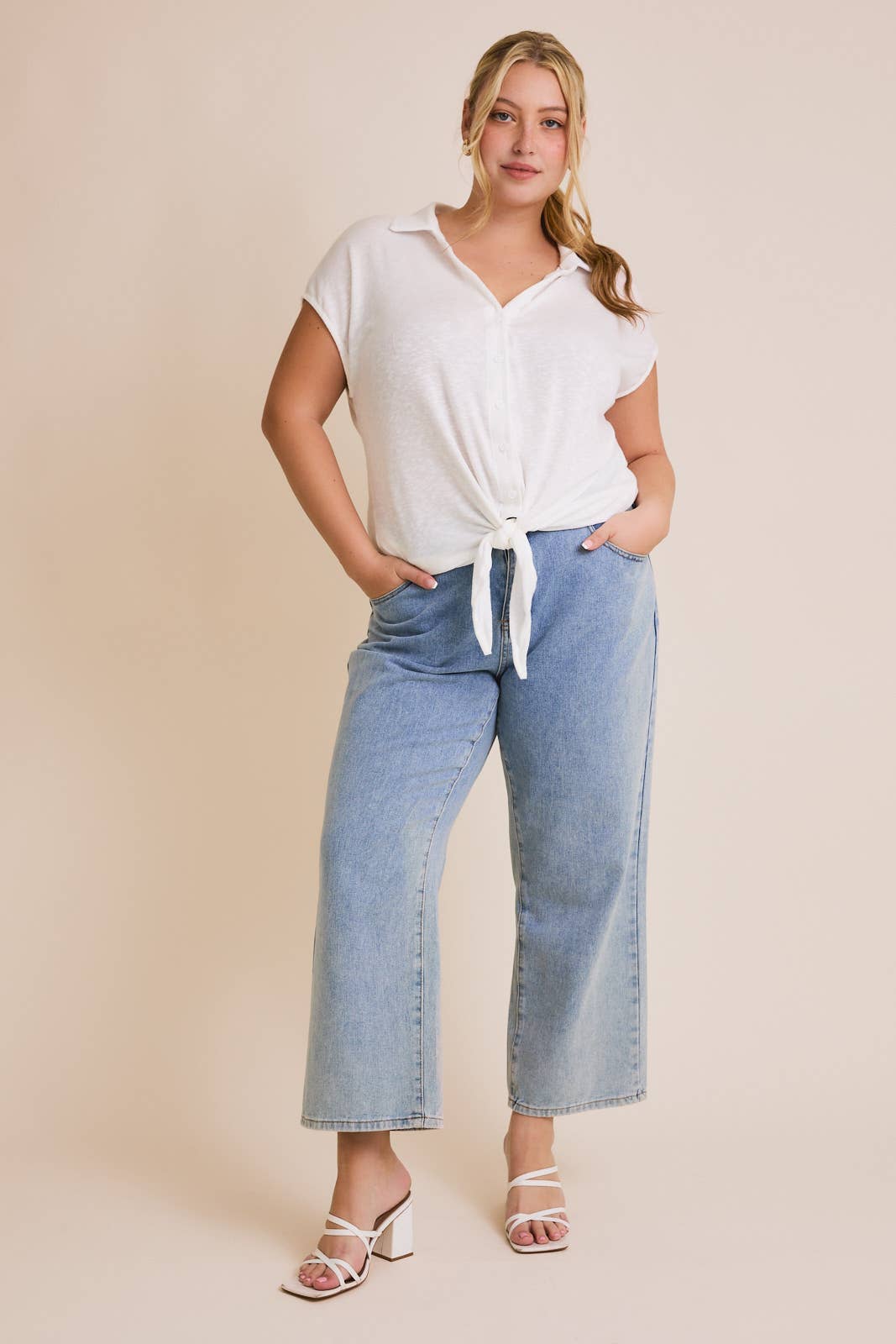 Tie Front Top