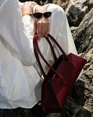 Genuine Calfskin Shoulder Bag