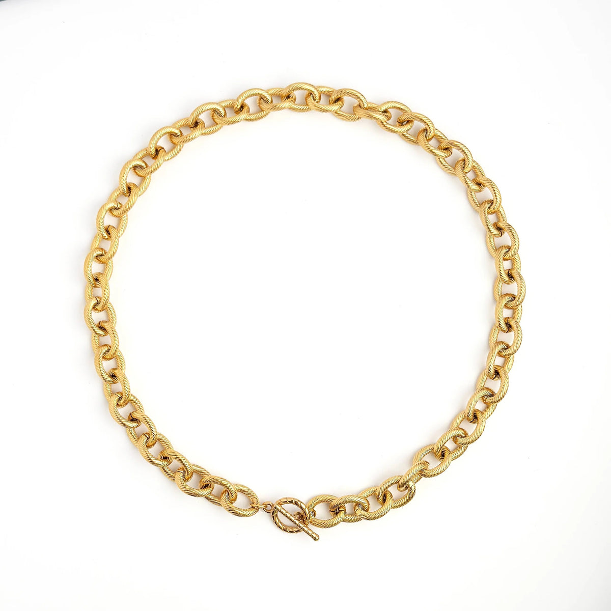 Bold Rope Toggle Necklace