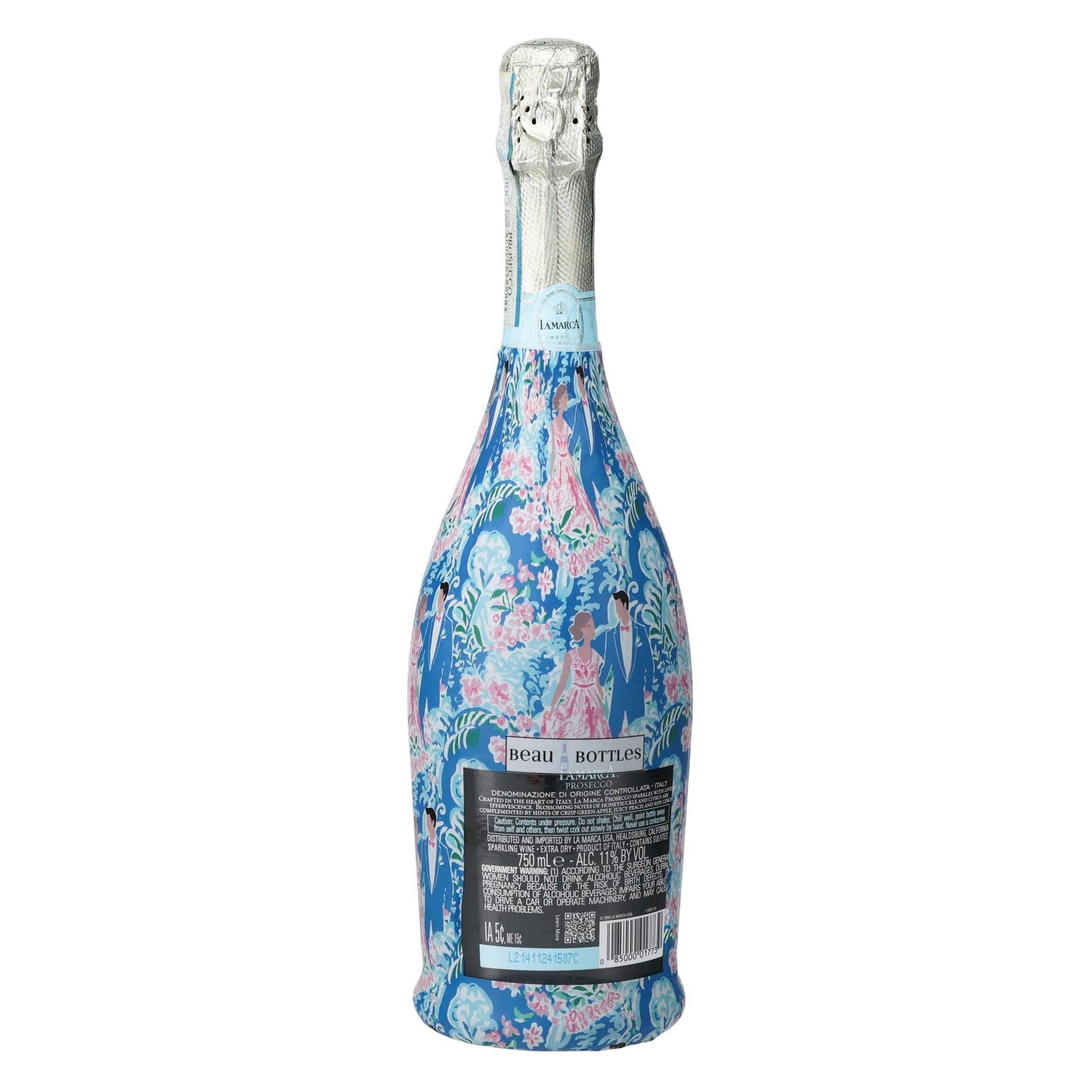 Beau Bottles Preppy Bride and Groom- Prosecco Collection