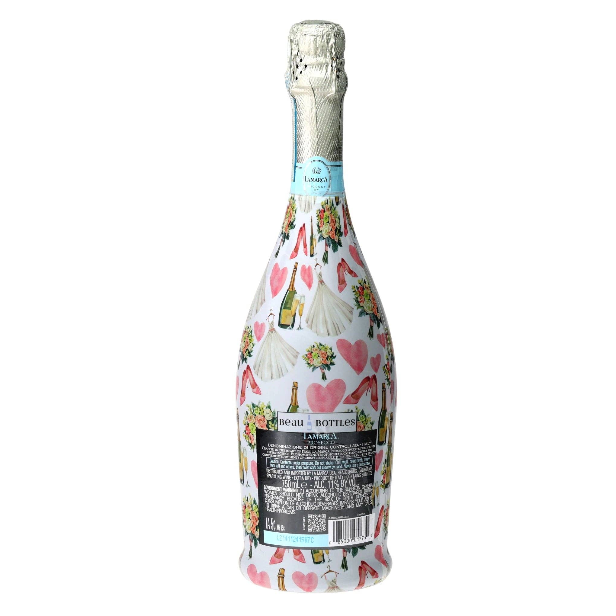 Beau Bottles Wedding Romance - Prosecco Collection